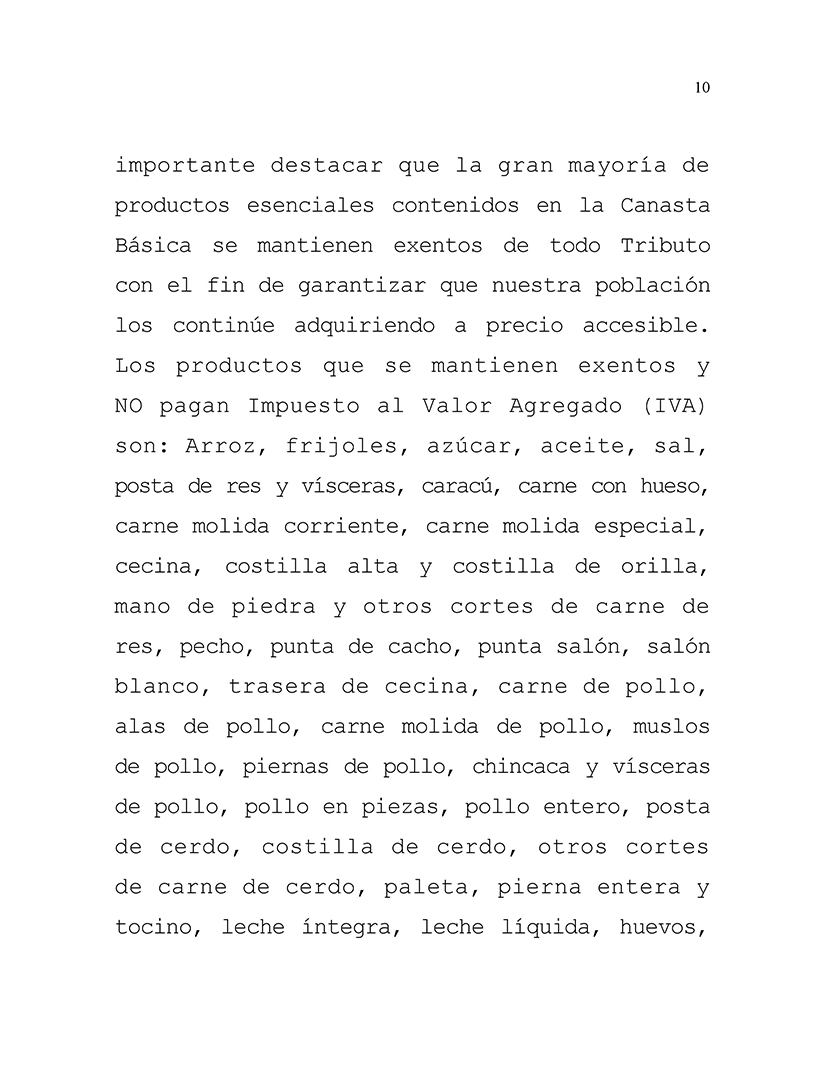 una reforma fiscal para proteger los derechos de las familias nicaragüenses